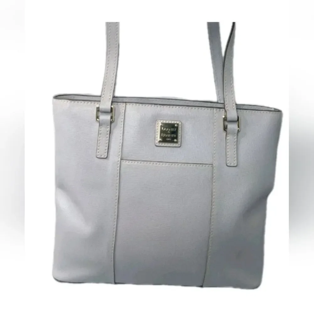 Dooney & Bourke Saffiano Small Lexington Shoulder Bag Gray